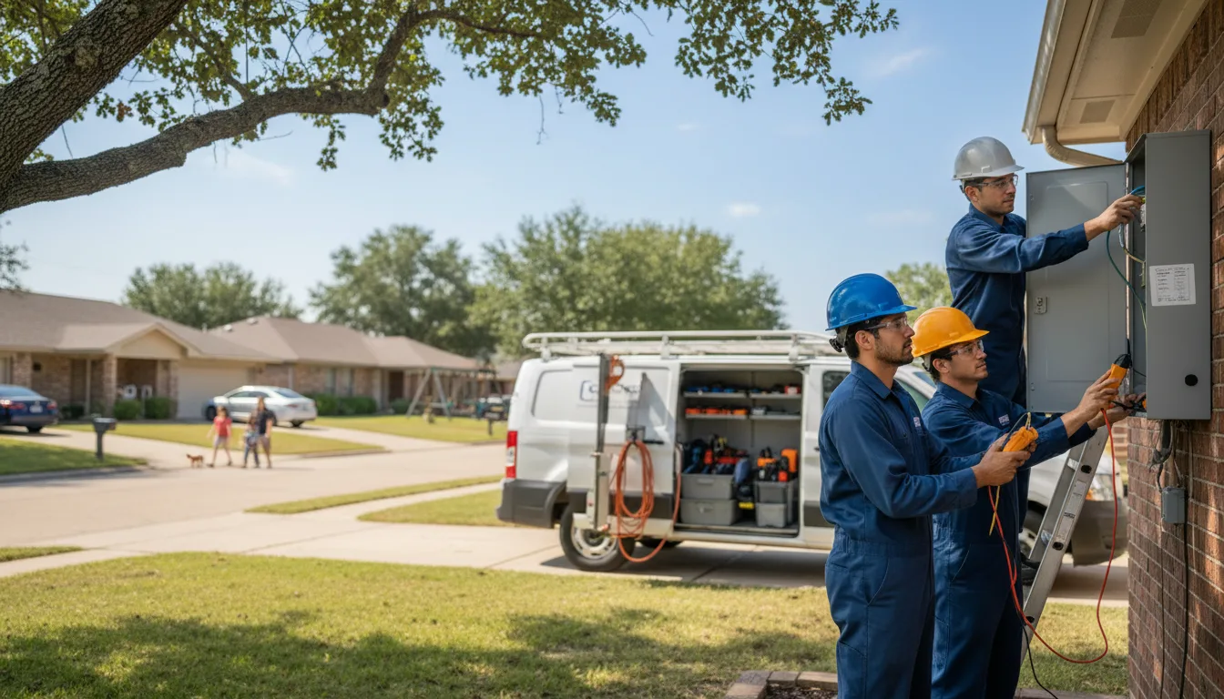 Certified electrician providing emergency electrical services in Vale, SD